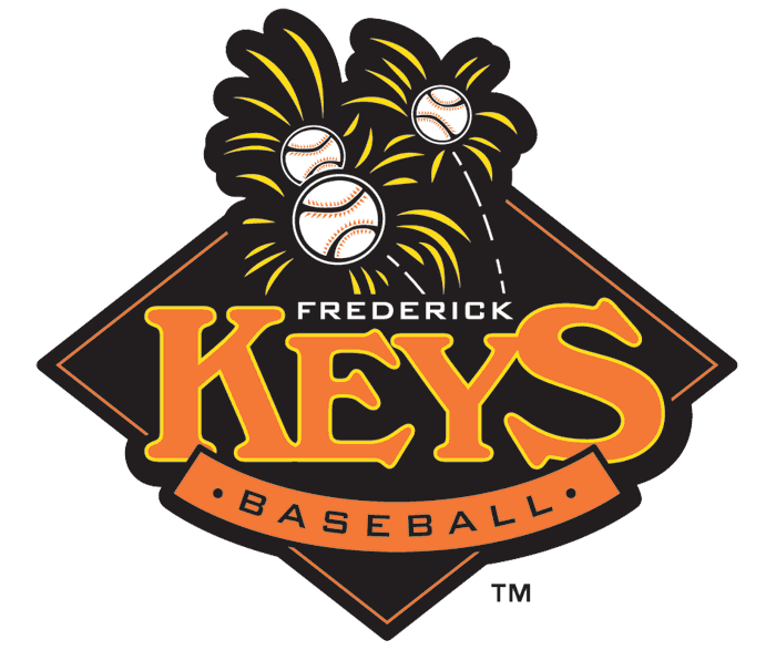 Frederick Keys 1989-Pres Primary Logo iron on transfers for T-shirts